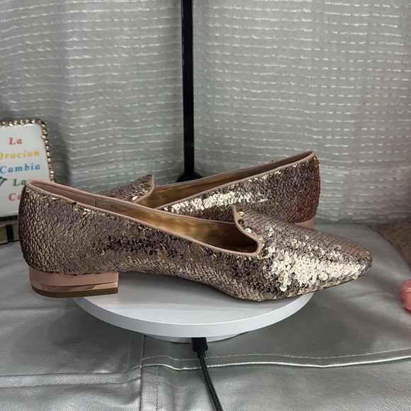 (H5)MICHAEL KORS ALYSSA SLIP ON BALLET SLIP-ON FLATS FOR WOMEN LOAFERS,size 8.5M - Picture 2 of 10